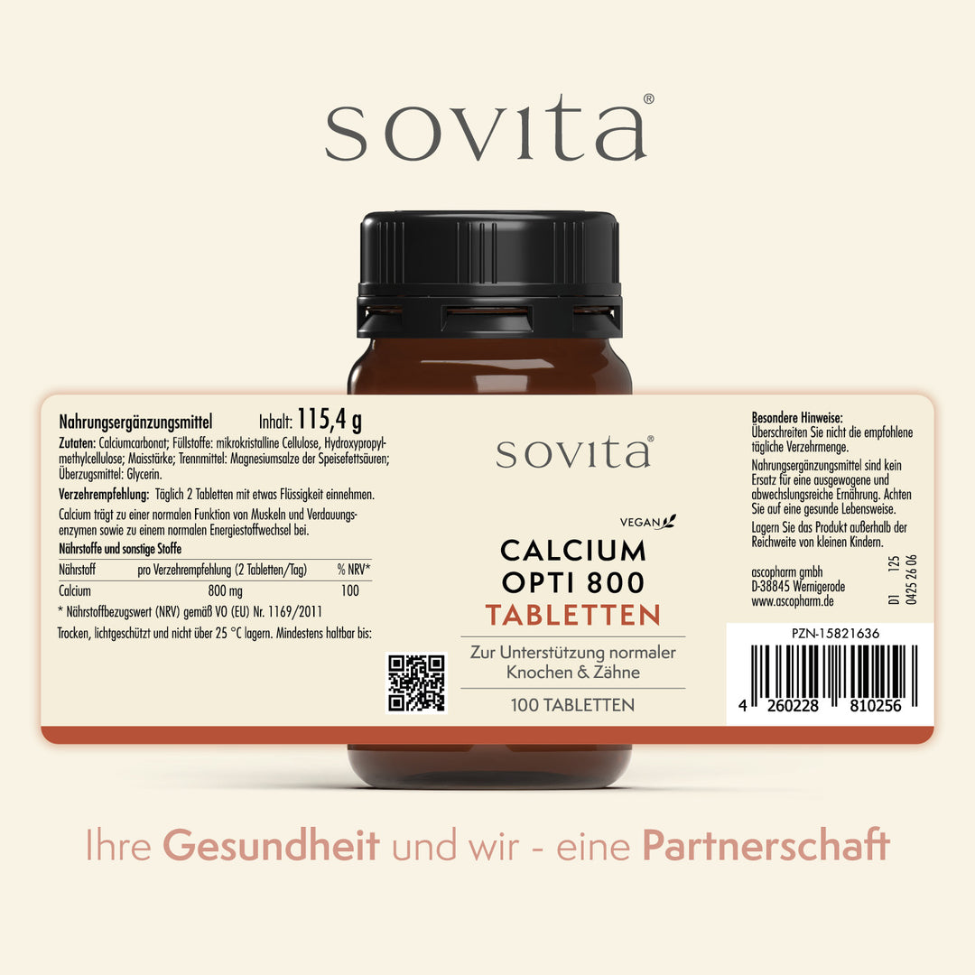 sovita Calcium Opti 800 Tabletten