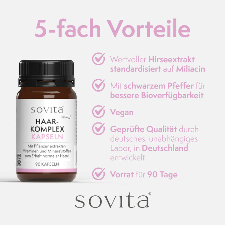sovita Haar-Komplex Kapseln