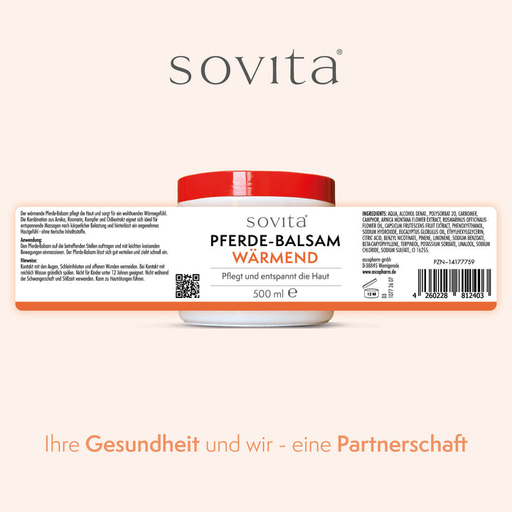 sovita Pferde-Balsam wärmend