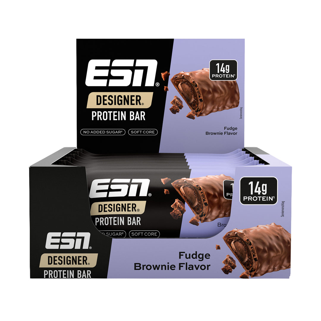 ESN Designer Protein Bar Fudge Brownie | 12 x 45g