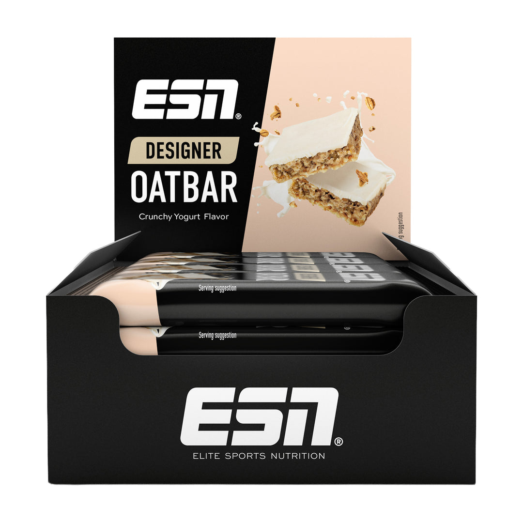 ESN Designer Oatbar Crunchy Yogurt | 12 x 100g