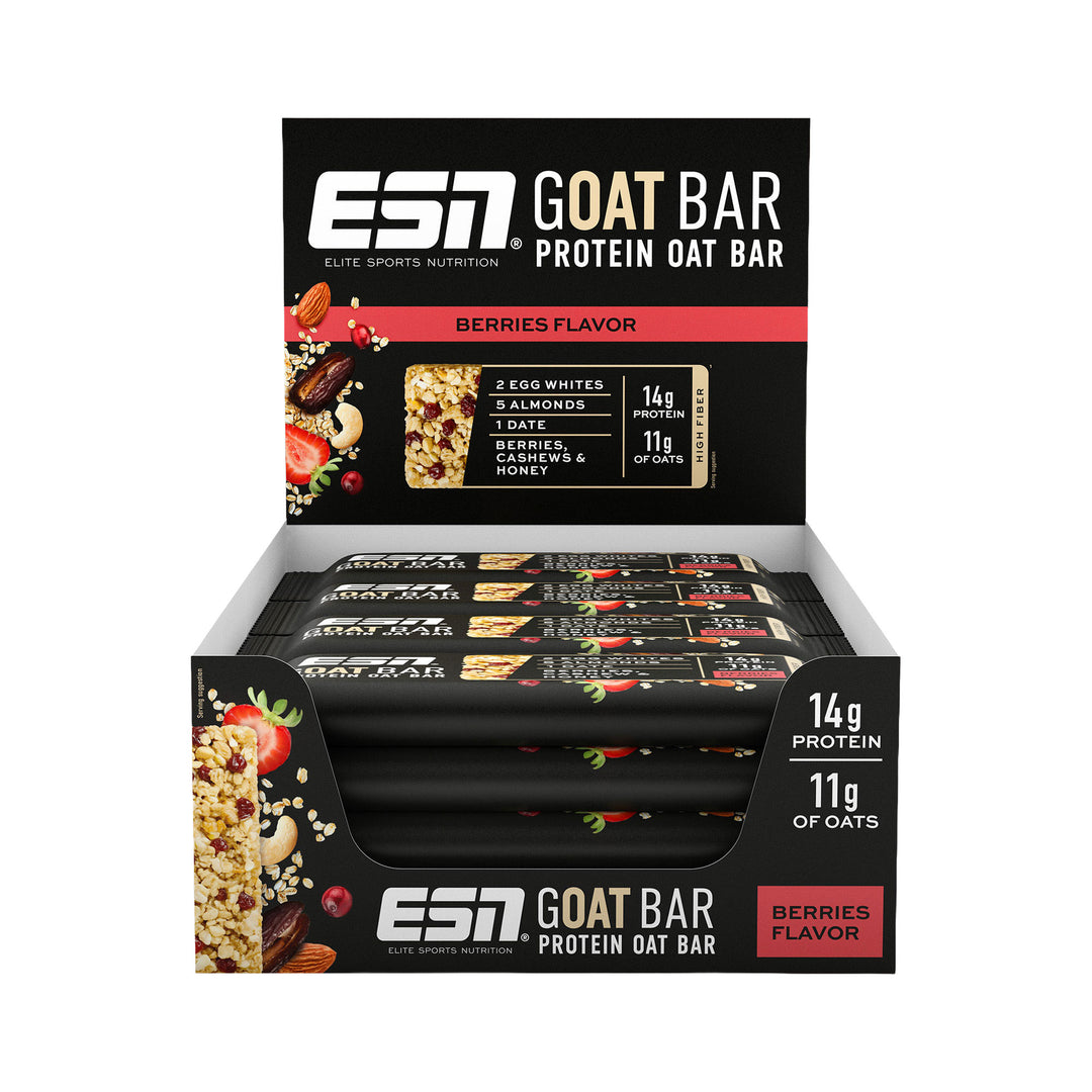 ESN GOAT Bar Berries | 12 x 55g