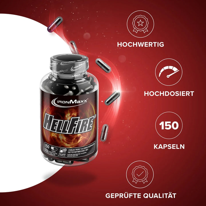 IronMaxx - Hellfire Fatburner (150 Tricaps)