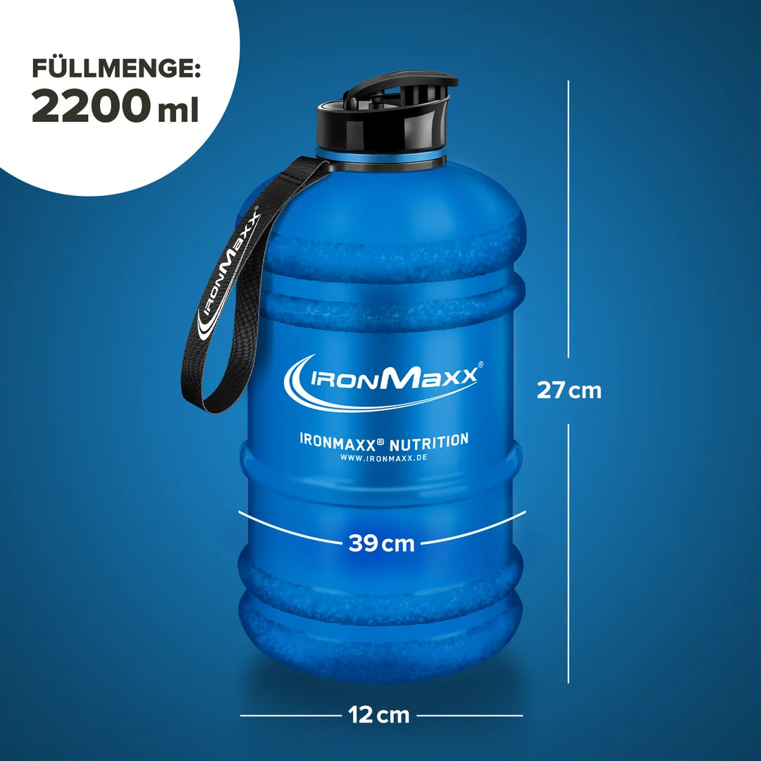 IronMaxx - IM Water Gallon Blau Matt (2200ml)
