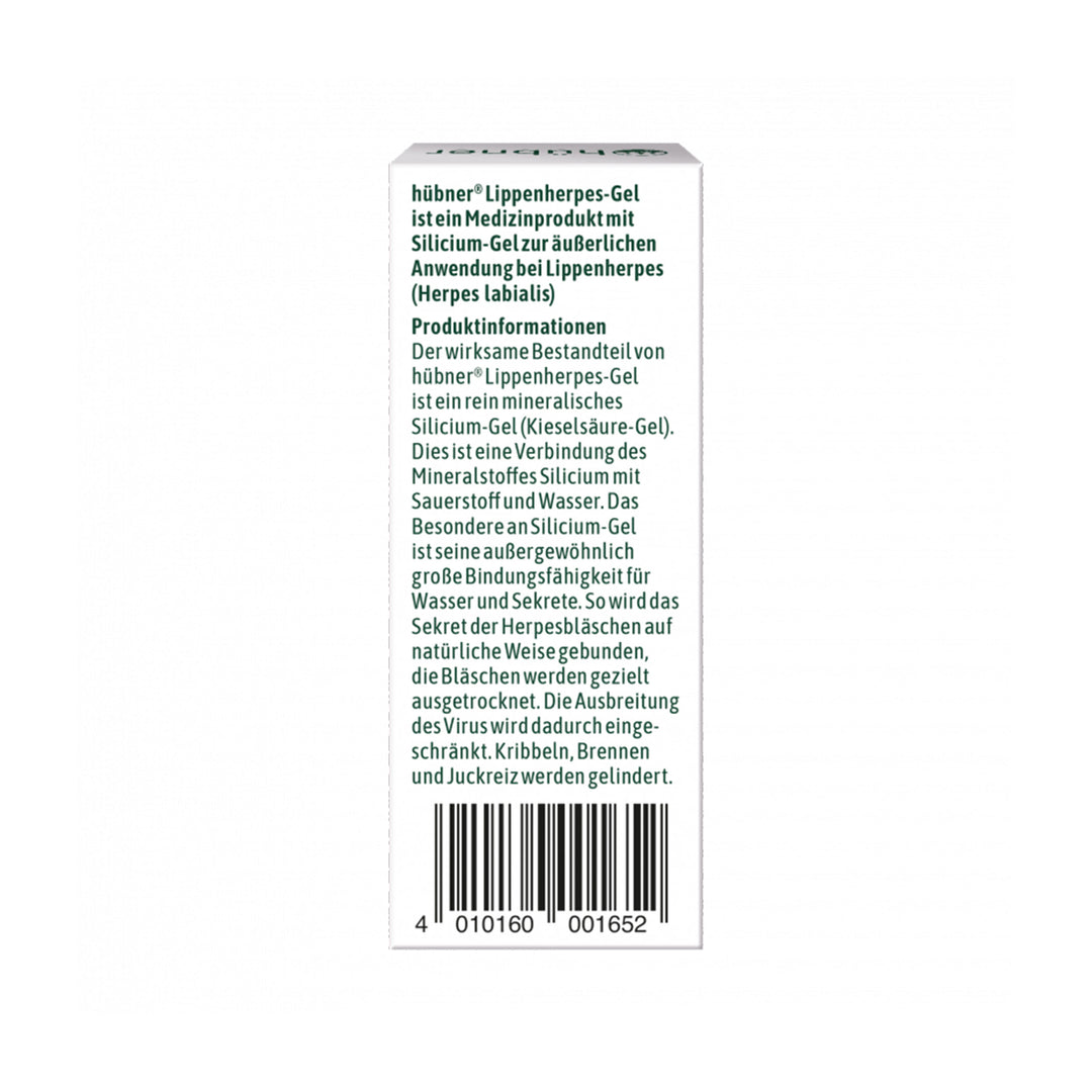 Hübner Lippenherpes-Gel (2 g)