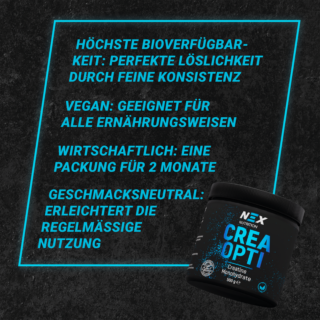 NEX Crea Opti Creatine Monohydrate