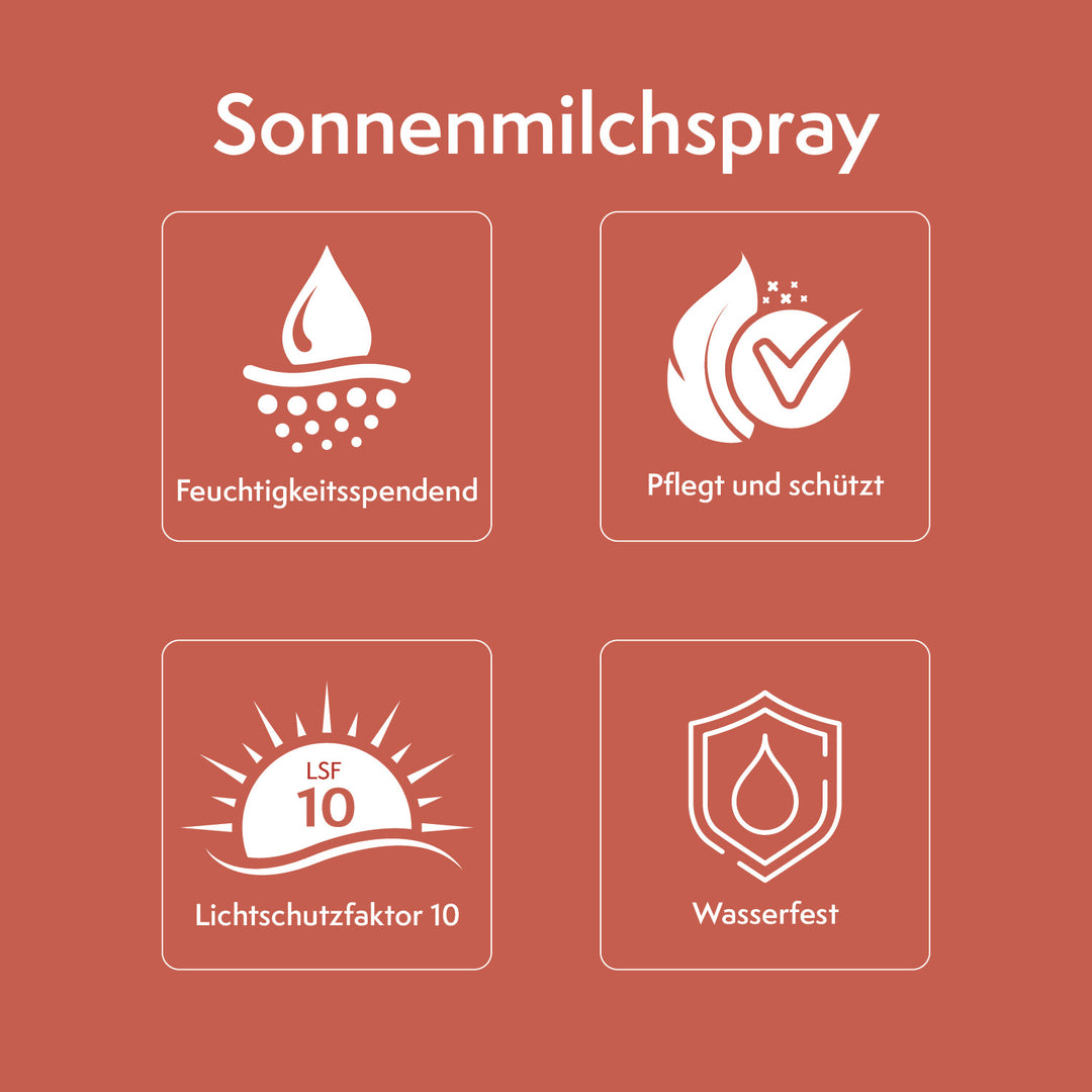 Tiroler Nussöl Original Sonnenmilch-Spray LSF 10