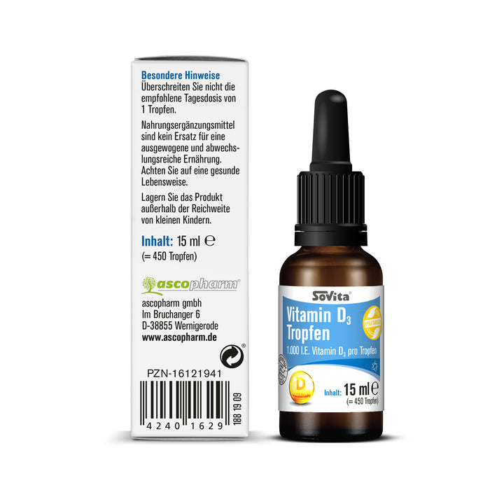 sovita Vitamin D3 Tropfen %SALE%