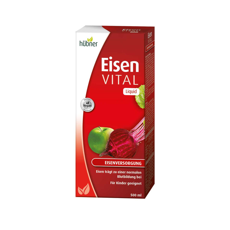 Hübner Eisen Vital - F Eisen Liquid - Trinksaft 250ml