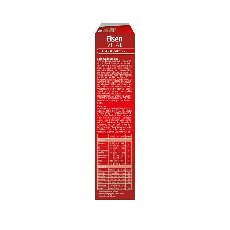 Hübner Eisen Vital - F Eisen Liquid - Trinksaft 500ml